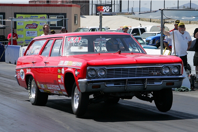 Stocker wagon launching at Fontana